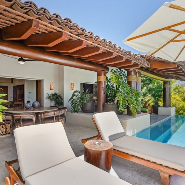 presidential villa outdoor pool
